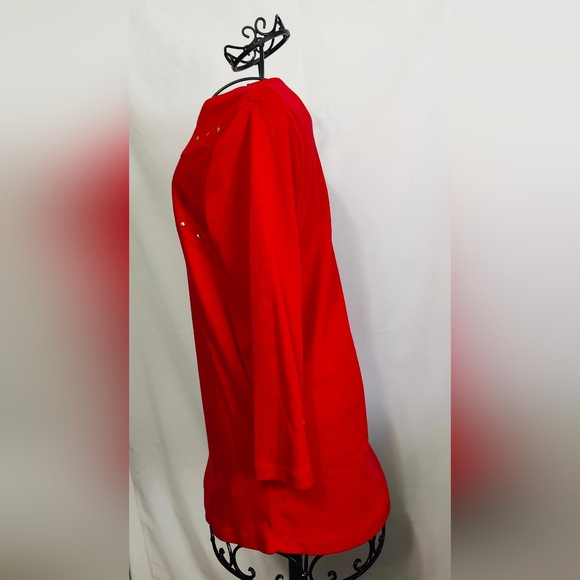 Women's Red Top by Kate Park - Medium - NWT - Picture 3 of 9